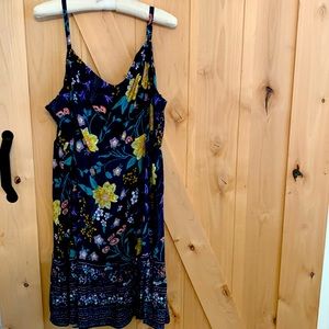 NWT Old Navy Navy & Floral Dress